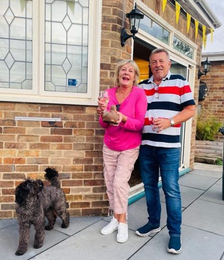 Nigel and Melanie Cook, Landlords of The Ruddy Duck in Peakirk