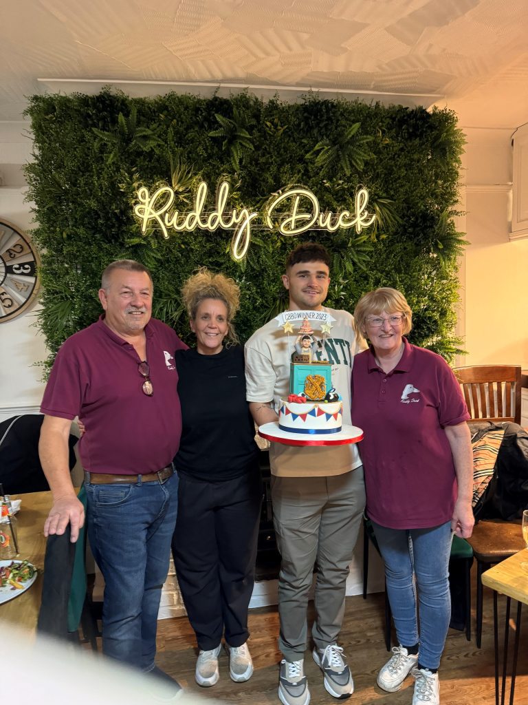 Great British Bake off winner 2023, Matty, Celebrates the final at The ...